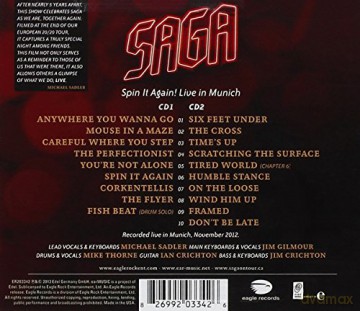 Saga: Spin It Again - Live in Munich [2CD]