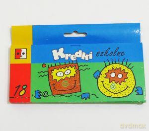 Kredki szkolne 18 kolorów [SZKOŁA]