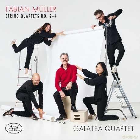 Muller: Streichquartette Nr. 2-4 [CD]