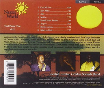 Golden Sounds Band: Swahili Rumba [CD]