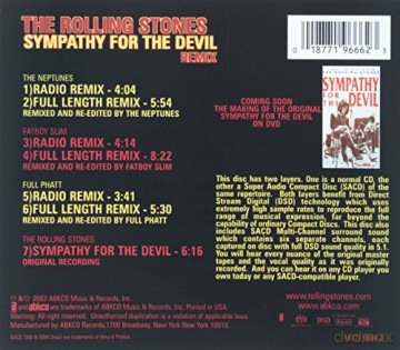 Rolling Stones: Sympathy for the Devil - Remix [CD]