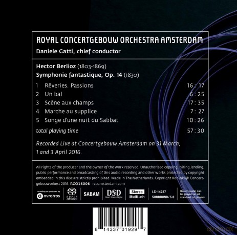 H. Berlioz: Symphonie Fantastique [CD]