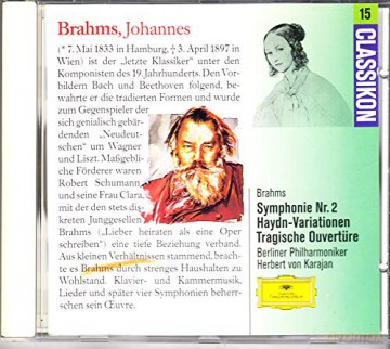 Johannes Brahms: Symphony No 2/haydn Variations [CD]