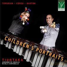 Tiuntaka: Tansman, Corea, Bartok: Children's Portraits [CD]