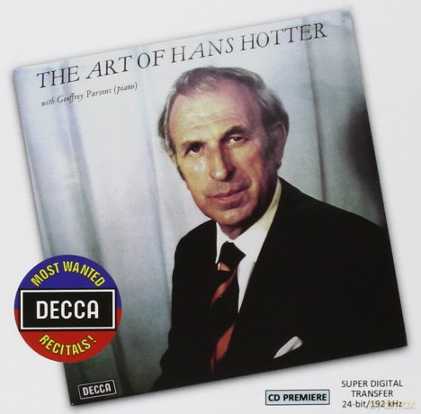 Hans Hotter: The Art of Hans Hotter [CD]