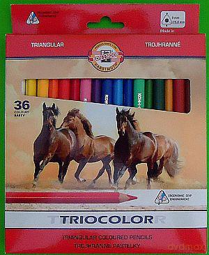 Kredki Triocolor 36 kolorów [SZKOŁA]