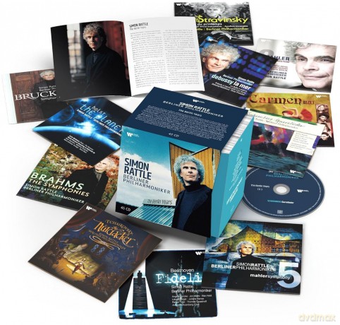 Sir Simon Rattle And Berliner Philharmoniker: The Berlin Years [45CD]