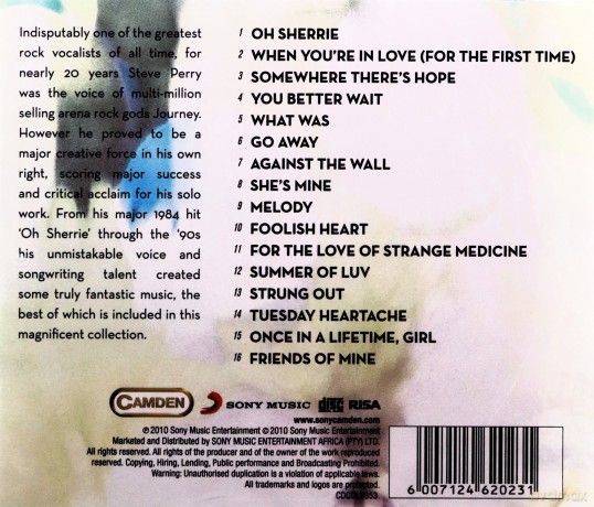 Steve Perry: The Best Of [CD]