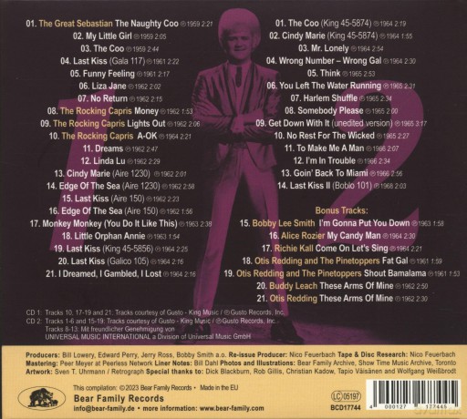 Wayne Cochran: The Bigger The Pompadour - His Complete Recordings From 1959-1966 [2CD]