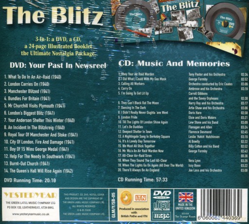 The Blitz: A Yesteryear Scrapbook [CD]