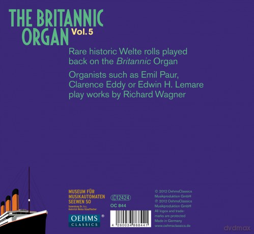 Richard Wagner: The Britannic Organ [2CD]