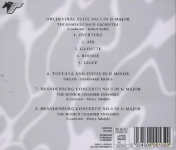 Johan Sebastian Bach: The Classic Composers Series [CD]