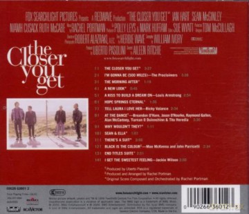 Rachel Portman: The Closer You Get [CD]