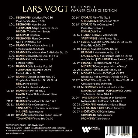 Lars Vogt: The Complete Warner Classics E [2CD]