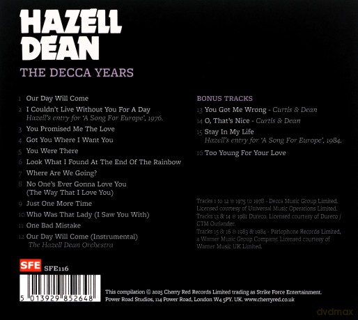 Hazell Dean: The Decca Years [CD]