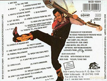 Ray Campi: The Eager Beaver Boy Plus [CD]