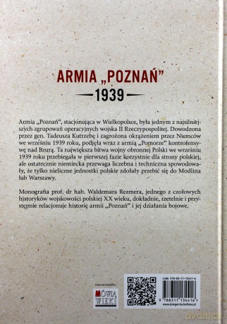 Armia Poznań 1939 Tw - Waldemar Rezmer [KSIĄŻKA]