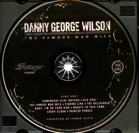 Danny George Wilson: The Famous Mad Mile [CD]