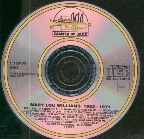 Mary Lou Williams: The First Lady Of The Piano [CD]