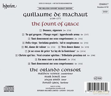 Orlando Consort,The: The Fount Of Grace [CD]