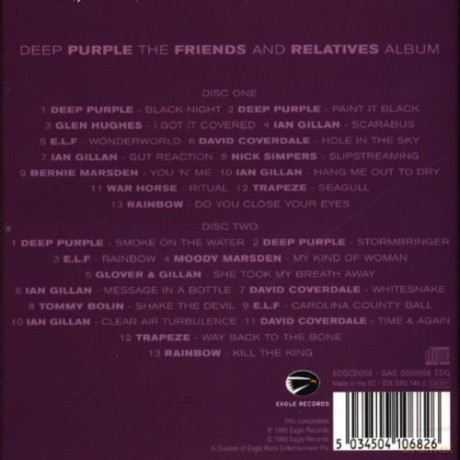 Deep Purple: The Friends and Relatives Album [2CD]