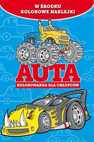 Auta Kolorowanka Dla Chłopców - Iwona Baturo [KSIĄŻKA]