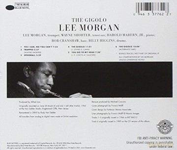 Lee Morgan: The Gigolo [CD]