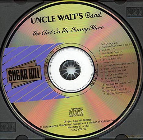 Uncle Walt's Band: The Girl On The Sunny Shore [CD]
