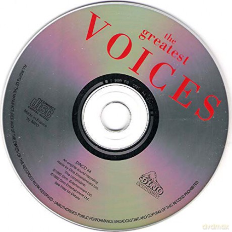 The Greatest Voices [CD]