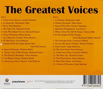 The Greatest Voices [CD]