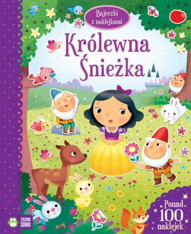 Bajki Z Naklejkami Królewna Śnieżka - Opracowanie Zbiorowe [KSIĄŻKA]