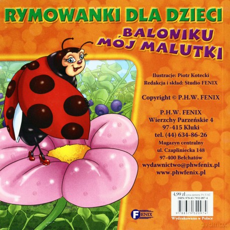 Baloniku Mój Malutki Tw - Opracowanie Zbiorowe [KSIĄŻKA]