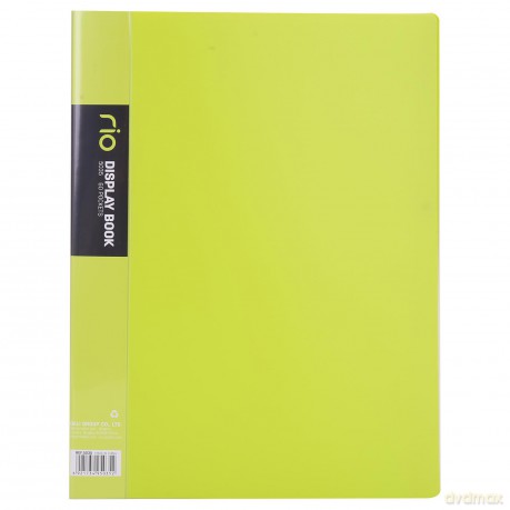 Album ofertowy A4 Rio PP 60 koszulek zielony