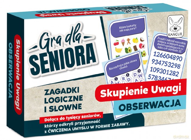 Gra dla Seniora Skupienie Uwagi Obserwacja [GRA]