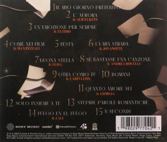 Eros Ramazzotti: Una Storia Importante (Italian Version) [CD]
