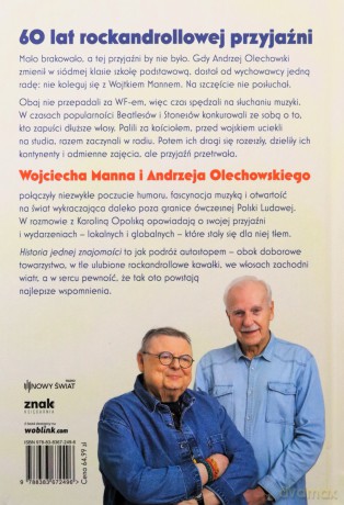 Historia jednej znajomości - Wojciech Mann, Andrzej Olechowski, Karolina Opolska [KSIĄŻKA]