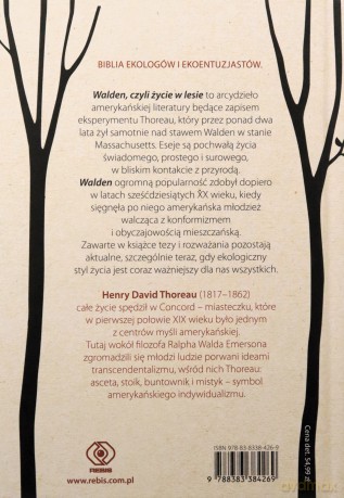 Walden. Czyli życie w lesie - Henry David Thoreau [KSIĄŻKA]