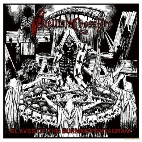 Hellish Crossfire: (Black) Slaves Of The Burning Pentagram [Winyl]