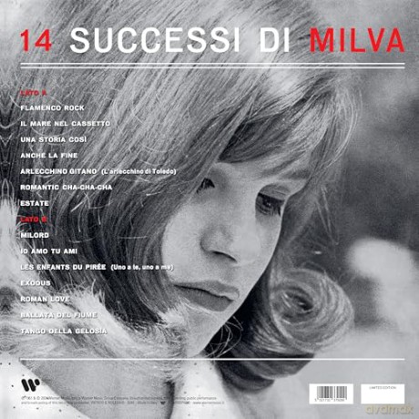 Milva: 14 Successi Di Milva [Winyl]