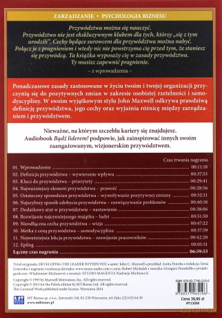 Cd Mp3 Bądź Liderem - John C. Maxwell [AUDIOBOOK]