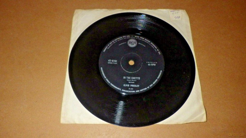Elvis Presley: 7-In The Ghetto [Winyl]