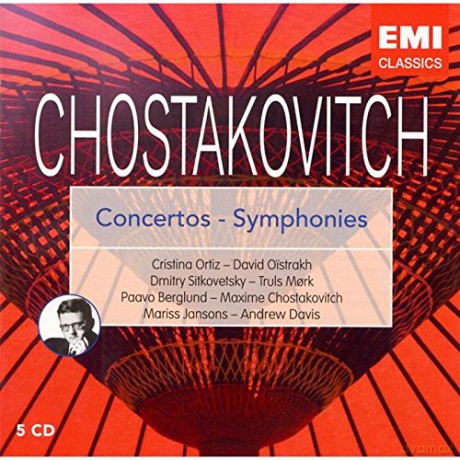 Various Artists: Piano/Violin/Cello Conc. Symp. 5,10,11 [5CD]
