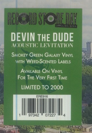 Devin The Dude: Acoustic Levitation [Winyl]