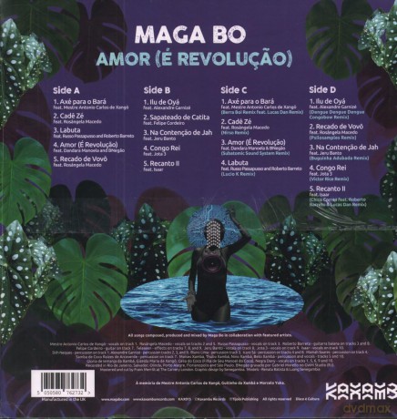 Maga Bo: Amor (E Revolucao) [Winyl]
