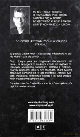 Cujo Tw - Stephen King [KSIĄŻKA]