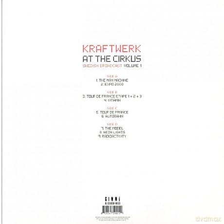 Kraftwerk: At The Cirkus Vol.1 (Red) [2xWinyl]
