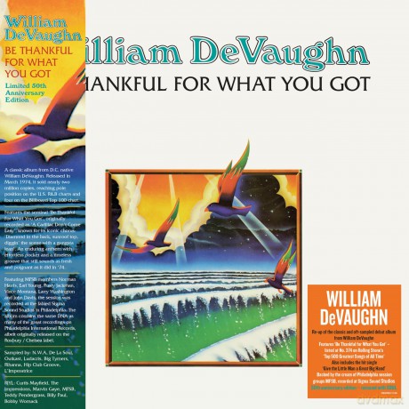 William Devaughn: Be Thankful For What You Got [Winyl]