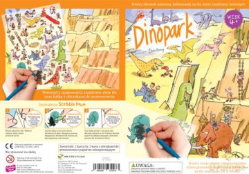 Dinopark Kalkomania Dla Dzieci [ZABAWKA]