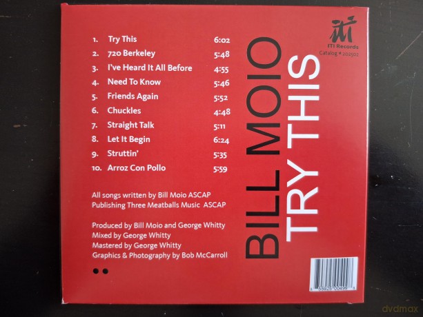 Moio, Bill: Bill Moio - Try This (Cd) [Winyl]