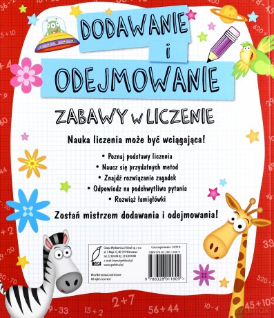 Dodawanie I Odejmowanie Zabawy W Liczenie - Opracowanie Zbiorowe [KSIĄŻKA]